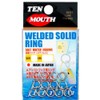 N.T. SWIVEL Welded Solid Ring, Stainless Steel #6