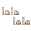 4Pcs Joystick Pusher Control Valve Standard Size Easy Installation Excavator