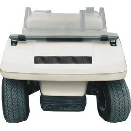 Carbon Fiber Club Car DS & Carryall Golf Cart Front Name Plate. Fits Club Car DS & Carryall Carts. Custom Made in The USA!! (Carbon Fiber Design)