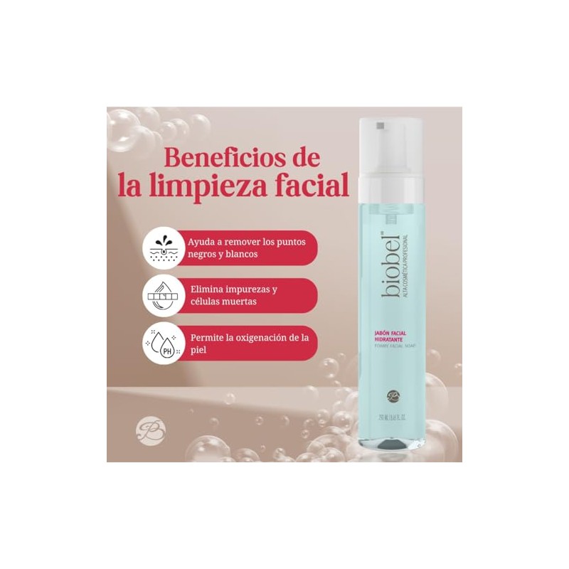 Biobel Jabón Facial Hidratante 250ml