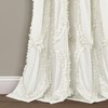 Lush Decor Avon Window Curtain Ivory Panel for Living, Dining