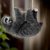 Distinctive Designs, Sloth Tree Hanger Figurine (Baby 6inch), Grey