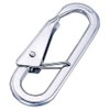 Stainless Steel Hardware Snap Hooks C Shape Wire Diameter 8 mm Total length 98 mm Working Load Limit 60kgf