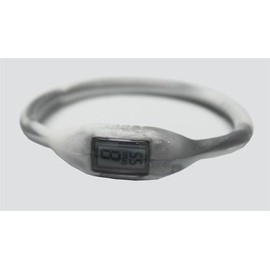 Encore Select TRU - Sports Wrist Band with Comfortable Strap | Perfect for Outdoor Activities | Small (Glitter: White and Silver)