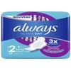 Always Ultra Damenbinden, Größe 2, lang, 12 Handtücher mit Flügeln,