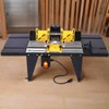 Electric Benchtop Router Table Wood Working Tool,black