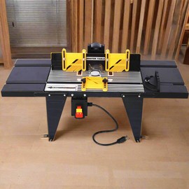 Electric Benchtop Router Table Wood Working Tool,black