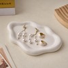 XINXUAN 3 PCS Set Ceramic Cloud Tray Set: A Multifunctional