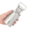 Lixada 430ml Leakproof Titanium Bottle Ultralight Outdoor Camping Cycle Hiking