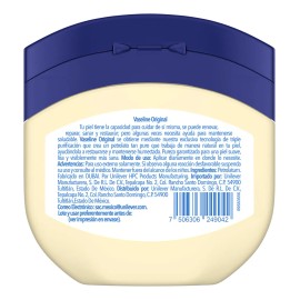 Petrolato Puro Vaseline Dermatológicamente Probado 85 Gramos Momento de aplicación Día y Noche para Piel Seca y Sensible