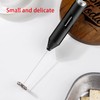Bonsenkitchen Milk Frother, Electric Handheld Foam Maker with Stainless Steel