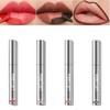 LAKERAIN 4Pcs Peel Off Lip Liner Stain Liquid Lip Gloss
