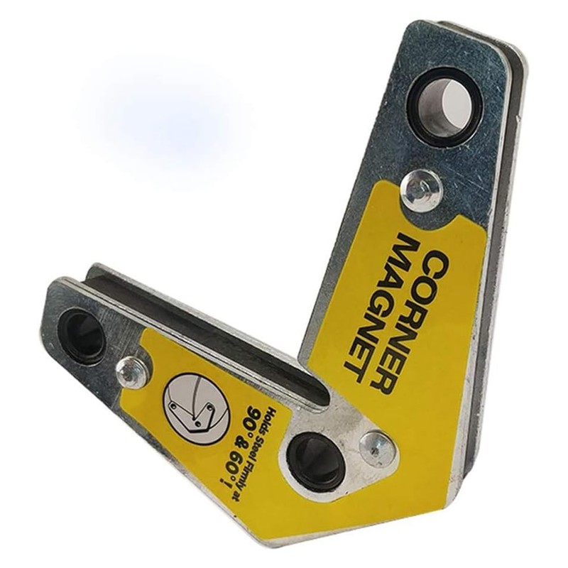 Aswalling Welding Fixer 60/90/120°Degree Multi-Angle Magnet Weld Positioner Ferrite Auxiliary