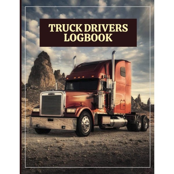 Truck Drivers Logbook: Personal Business Purposes-Record Vehicle-Details Trips
