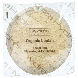 Cleansing & Exfoliating Loofah Facial Pad - Double Sided with Organic Egyptian Cotton