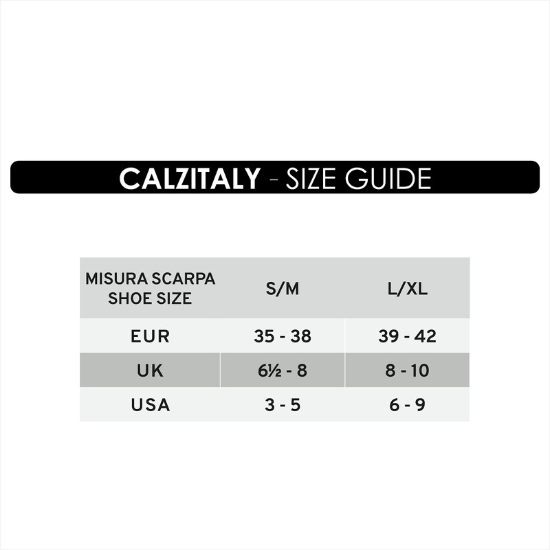 CALZITALY PACK 1/2 Medical support knee high socks, Compression socks,