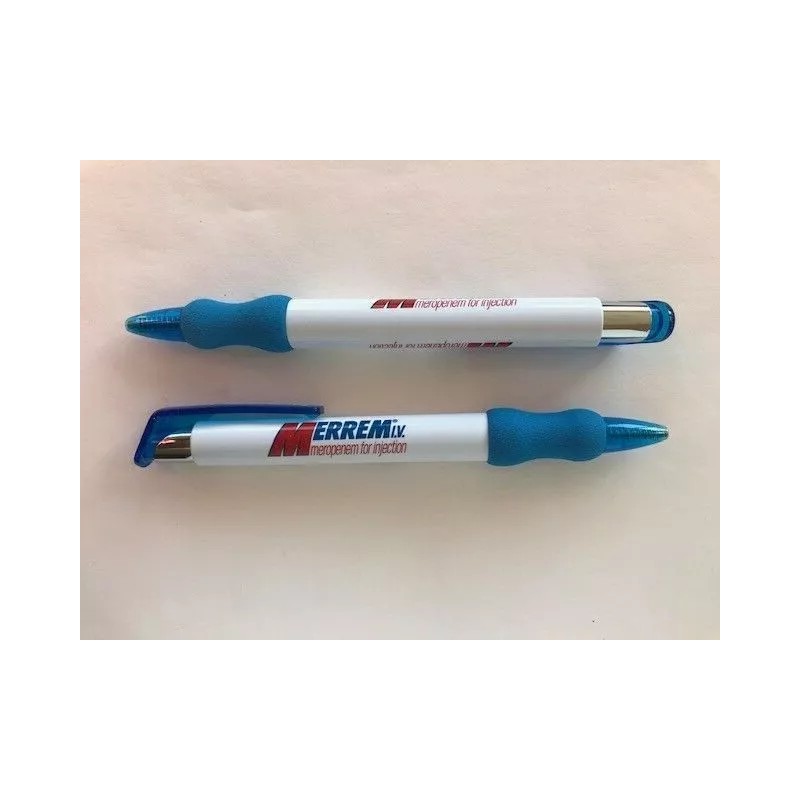 2 Merrem / Novaplus Shakespeare Pens with Clip & Grip