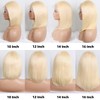 Brazilian Hair Straight 613 Bob Wig Human Hair 13x6 HD