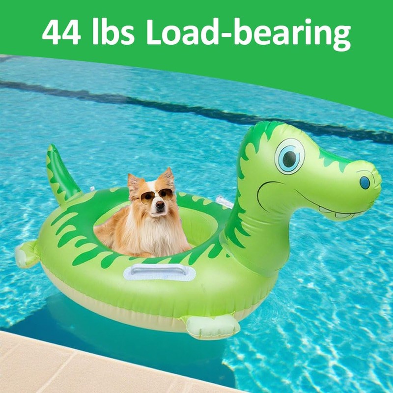 Inflatable Pet Float for Pets - Durable Swimming Raft for