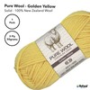 Yatsal 3-Ply Pure Wool 50 g, Golden Yellow