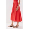 LE BOP Women's Esme Skirt, Poppy Red, S