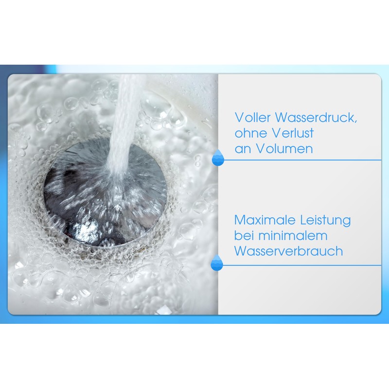 Manestein Aerator, 2 Pieces, Flow Restrictor 2.5L/min, Water Saving &