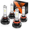 Sealight Focos LED 9005/HB3 H11 Plug and Play 60000 LM,