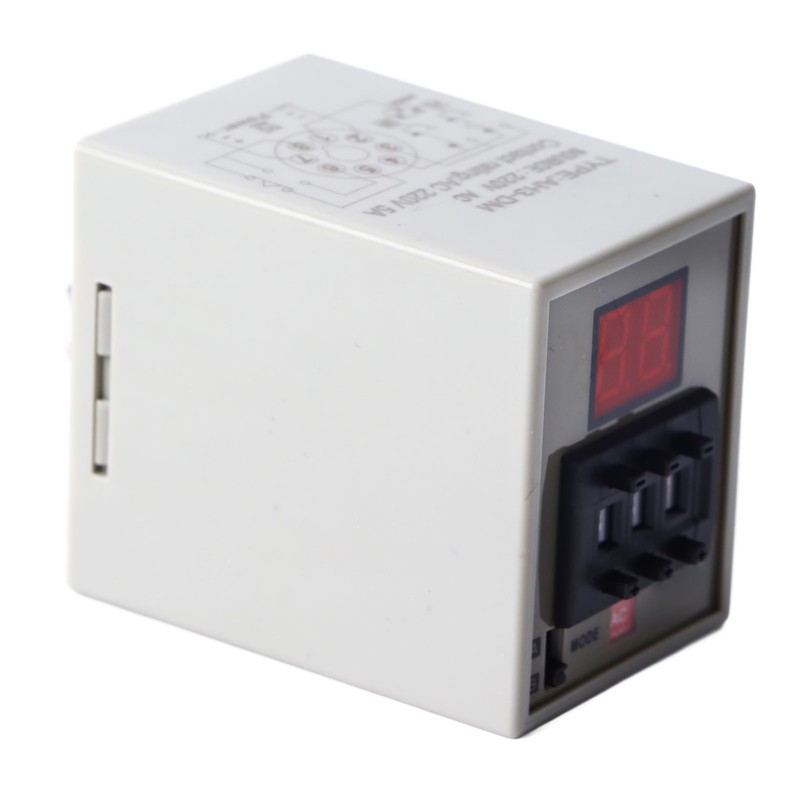 Delay Timer Relay Digital Display Stable Easy Controlled Delay Relay