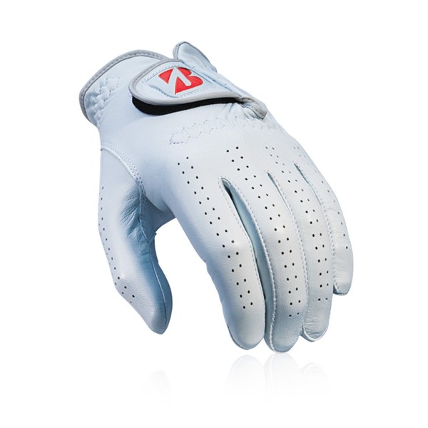 Bridgestone Golf Men's Tour Premium Glove, White, Left Hand, Medium