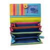 Prime Hide Woman's Large Leather Purse Multi Colour Premium Leathers,