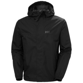 Helly-Hansen Men's Vancouver Rain Jacket, 990 Black, X-Large