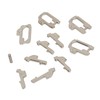 380 Pcs Car Lock Reed Stainless Steel Car Locking Plate
