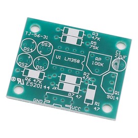 ANCLLO LED Soldering Set, LM358 Breath Light Kit, DIY Electronic Manufacture Assembly, Loose Parts, Educational Kit for Beginners and Hobbyists