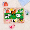 Melissa & Doug Farm Wooden Chunky Puzzle (8 pcs) -