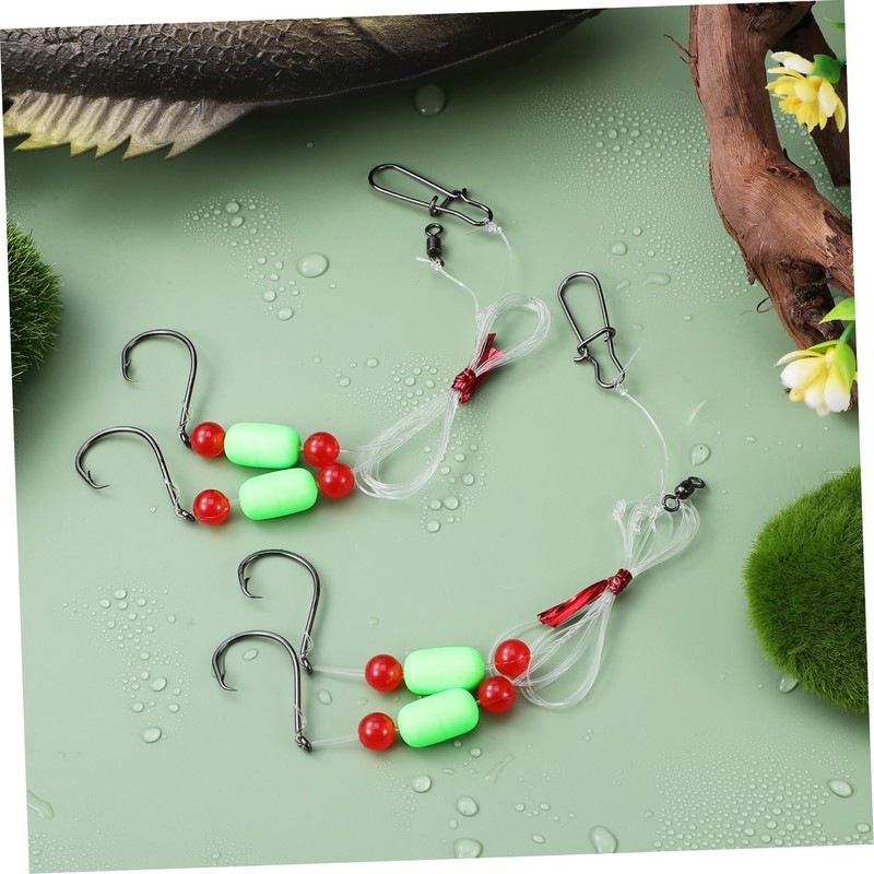 WHAMVOX Fishing Tackle Set 5 High Carbon Steel Hooks Saltwater