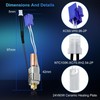 3D Printer Extruder Hotend Assembly Kit Hot End Assembled Extruder