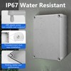 LeMotech Junction Box IP67 Waterproof Dustproof ABS Plastic Project Box