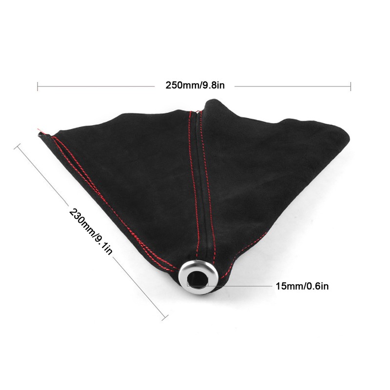 Shifter Lever Dust Cover Boot Gaiter Car Interior Suede Universal
