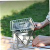 Mipcase Portable Camping Grill Barbecue Rack for Outdoor Bbq Lightweight