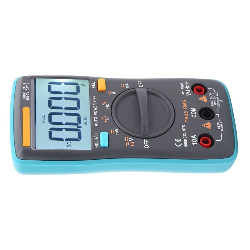 ZT101 Digital Multimeter AC DC Voltmeter Ammeter Ohmmeter Volt Tester