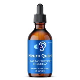 NeuroQuiet Liquid Supplement, Hearing and Ear Health, Neuro Quiet (10 Pack)