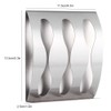 MOUMOUTEN Household Wall-Mounted Stainless Steel Toothbrush Holder - Modern Bathroom