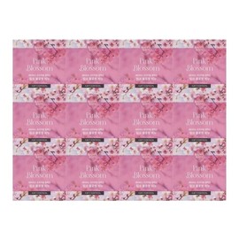Happy Bath 해피바스 오리지널 컬렉션 체리블로썸 비누 12입 Happy Bath Original Collection Cherry Blossom Soap 12 Pack
