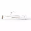 Dynamic Lures Ice Fishing lure, Ice Jig, MICRO Swim-Jig (White)