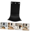 WOONEKY 4PCS Wall Mounted Soap Dispenser Drip Tray Catcher for