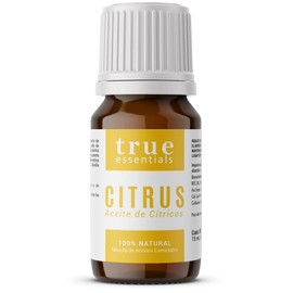 Aceite Esencial Citrus (Naranja Dulce, Limón, Mandarina y más) 15ml True Essentials, Mezcla de Aceites Esenciales para difusor. País de Origen: Estados Unidos
