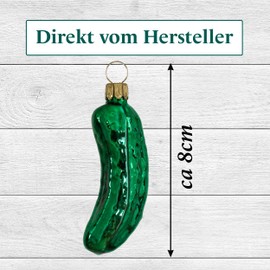 Thüringer Weihnacht Glass Christmas Pickle