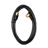 Nippon Antenna TV Connection Cable S4C 6.6 ft (2 m),