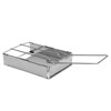 Stainless Steel Foldable Toaster Rack Handheld Portable Outdoor Picnic Toast