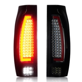 Tresound LED Tail Light for Chevy Avalanche 1500 2500 2002 2003 2004 2005 2006, Rear Taillight Assembly, 15092493 GM2800153